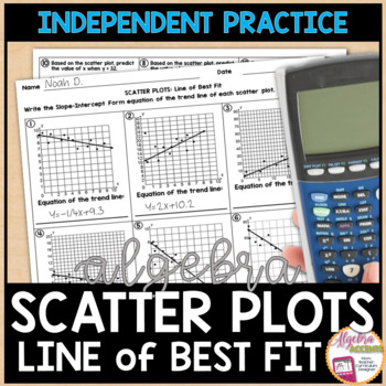 Line of best fit calculator discount