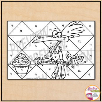 Simplifying Radicals with Variables Coloring Printable and Digital ...