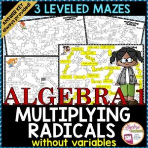 Multiplying Radicals without Variables with Differentiated Levels