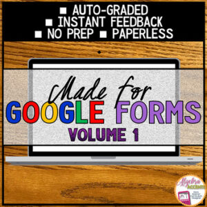 BACK TO SCHOOL | Algebra 1 Digital Learning Made for Google Forms Volume 1